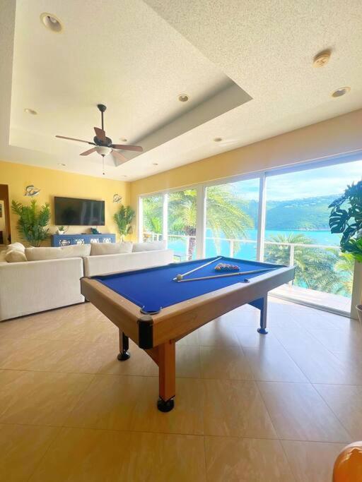 Sailfish Villa Luxury Beachfront Estate Magens Bay Cruz Bay Esterno foto