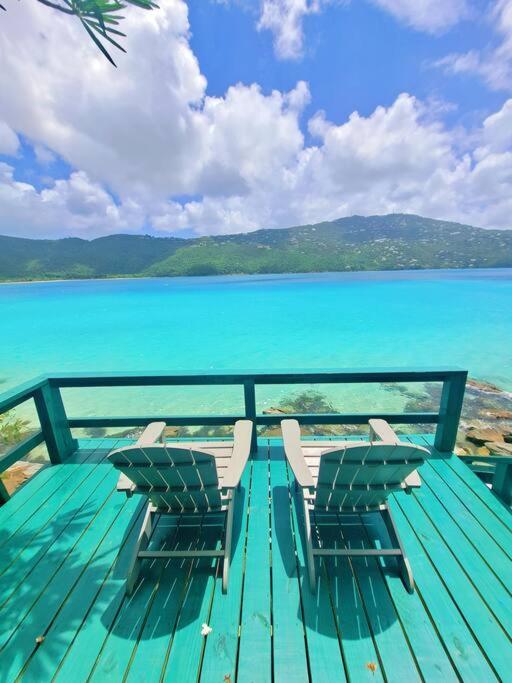Sailfish Villa Luxury Beachfront Estate Magens Bay Cruz Bay Esterno foto