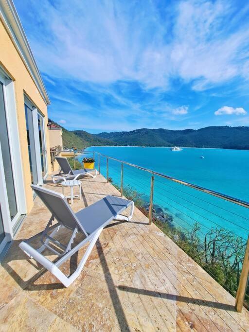 Sailfish Villa Luxury Beachfront Estate Magens Bay Cruz Bay Esterno foto