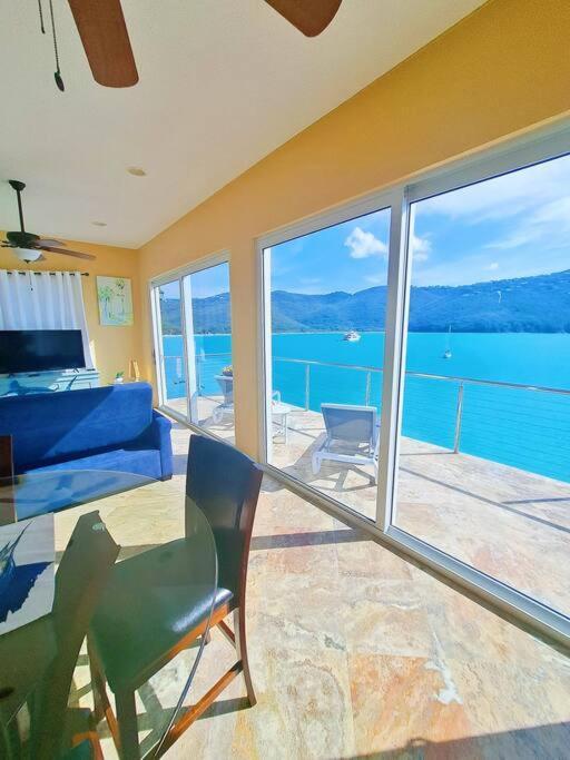 Sailfish Villa Luxury Beachfront Estate Magens Bay Cruz Bay Esterno foto
