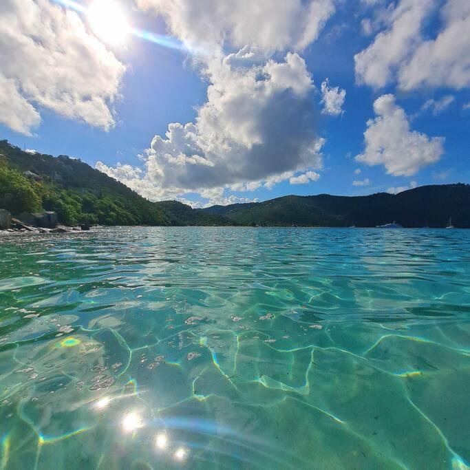 Sailfish Villa Luxury Beachfront Estate Magens Bay Cruz Bay Esterno foto
