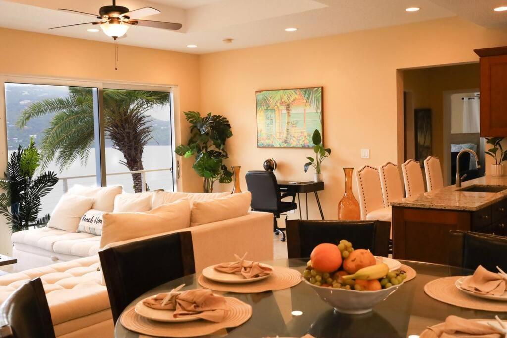 Sailfish Villa Luxury Beachfront Estate Magens Bay Cruz Bay Esterno foto