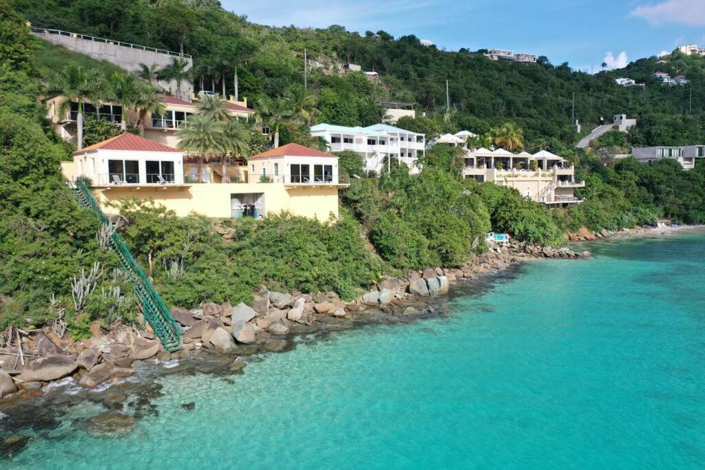 Sailfish Villa Luxury Beachfront Estate Magens Bay Cruz Bay Esterno foto
