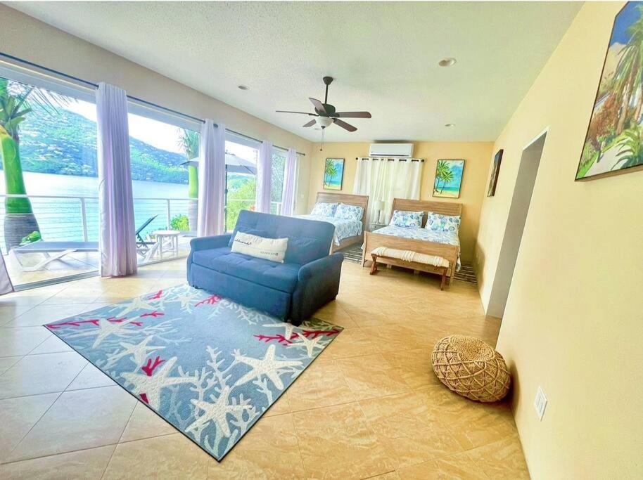 Sailfish Villa Luxury Beachfront Estate Magens Bay Cruz Bay Esterno foto