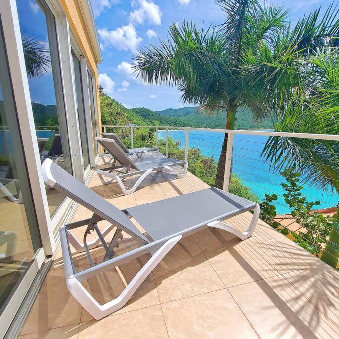 Sailfish Villa Luxury Beachfront Estate Magens Bay Cruz Bay Esterno foto