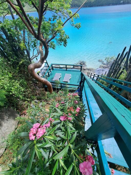 Sailfish Villa Luxury Beachfront Estate Magens Bay Cruz Bay Esterno foto
